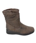 Ladies Savoy Rouged Ankle Boot - 9 Brown