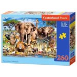 260 Pce Castorland Savanna Animals