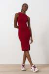 Bodycon Dress - XL Wine