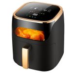 Digital Extra Large Black 7.5 L Basket-type Oil Free Air Fryer