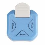 Myartool 3 In 1 Corner Rounder Punch 4MM 7MM 10MM 3 Way Corner Cutter For Paper Crafts Laminate Diy Projects Photo Corner Card M