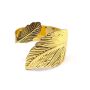 Gold Leaf Napkin Rings Set Of 12