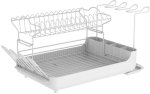 Kitchen Utensil Holder - Black Iron Organizer Kitchen Rack
