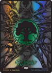Forest 1954 Raised Foil Secret Lair Drop Series - Damaged Foil