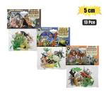 Animals Farm wild 8PC 5CM Asstd
