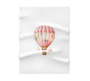 Pink Hot Air Balloon Fleece Blanket 70X100CM