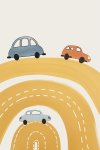 Driving Around - Wall Art Print - A1