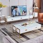 High Gloss Luxury Tv Stand & Coffee Table Set
