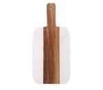 Aqua Cutting Board Acacia & Marble