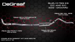 Isuzu D-teq 2.5 S c & D c 2013 Onward Degraaf Bobw Performance Exhaust For