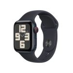 Apple Watch Se Midnight Aluminium Case With Midnight Sport Band M l