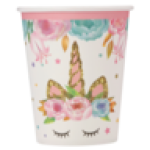 Unicorn Disposable Paper Cups 8-PACK