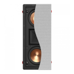Klipsch PRO-250RPW Lcr – In-wall Lcr Speaker
