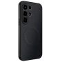 Phone Cover Compatible With Samsung Galaxy S25 Ultra Carbon Fiber Magnetic