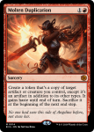 Molten Duplication Outlaws Of Thunder Junction: The Big Score Promos - Damaged Foil