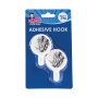 @home Hook Adhesive Round 2KGS 2PCS