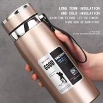 1000ML 316 Stainless Steel Portable Insulated Cup Large Capacity Tea Cup Water Bottle For Outdoor Camping Travel
