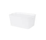 Venus Small Storage Box White With White Lid
