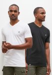 2 Pack Conscious V-neck Neck Tee - White & Black