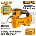 Ingco 20V Lithium-ion Auto Air Compressor