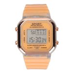Kids Digital Sports Watch Waterproof Multifunctional For Children Orange