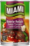 Boerie Relish Sweet Tomato With Garlic Relish