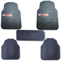 Dansup Elite 5-PIECE Rubber Floor Mat Set With Honda Emblem