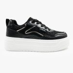 FILA Harlyn Platform Sneaker - Black - 8