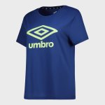 Umbra Umb W Harper Logo Tee _ 180019 _ Blue - S Blue