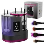 3 In 1 Electric Makeup Brush Cleaner Automatic Makeup Brush Cleaner With Makeup Brush Dryer Portable USB Deep Cleaning For All S