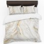 White And Gold Duvet Cover Set King