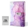 Hardcover Diary Journal With Built-in Pad Lock + Sparkle Storage Bag