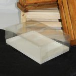 Pvc Box With White Base 30X21X10CM 1X10