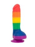 Swan Justin 8 Dildo - Rainbow