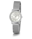 Guess Silver Tone Analog Woman's Watch GW0534L1