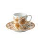 - Mica Gold Espresso Cup & Saucer Set Of 4