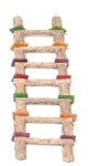 Sekelbos Bird Ladder 7 Step With Rawhide Pieces