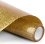Pu T Shirt Transfer Vinyl Glitter Gold