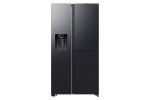 Samsung Bespoke Ai Side By Side Food Showcase Door Plumbed Black 609L