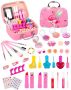 Kids Makeup Sets For Girls 5-8 Washable Mermaid Play Makeup For Kids 3-5 Little Girls Makeup Kit For Age 4-6 Toddler Children Princess Christmas Birt