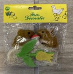 Easter Deco Rat And Mushroom