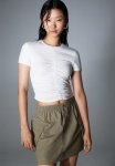 Poplin Parachute Skirt - Green