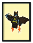 Decor Print Batman - Black Framed A4
