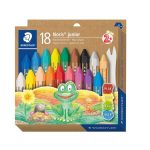 Staedtler Wax Crayons 18 Noris Junior