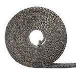 Flat Gasket Tape For Stoves And Fireplaces Self Adhesive Flat Gasket 5 8" X1 8" Length 72" Wood Stove Fiberglass Tape