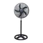 18" Standing Fan Black