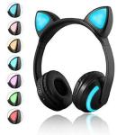 Color Changing LED Wireless Cat Ear Headphones