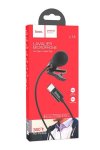 Hoco Microphone Hands Free Clip-on MIC Lavalier For Smartphone & PC Type C