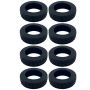 Silicone Noise-reducing Wheel Covers For Luggage & Suitcases
