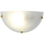 Eurolux - Alabaster - Wall Light 300MM - Polished Brass - 4 Pack